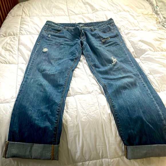 Low rise Ripped Jeans sz 12 NY&C - Picture 1 of 3